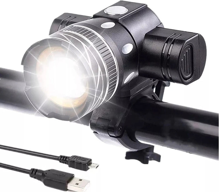 20000LM Rechargeable LED Bicycle Lights Front & Rear Bike Lamp Set