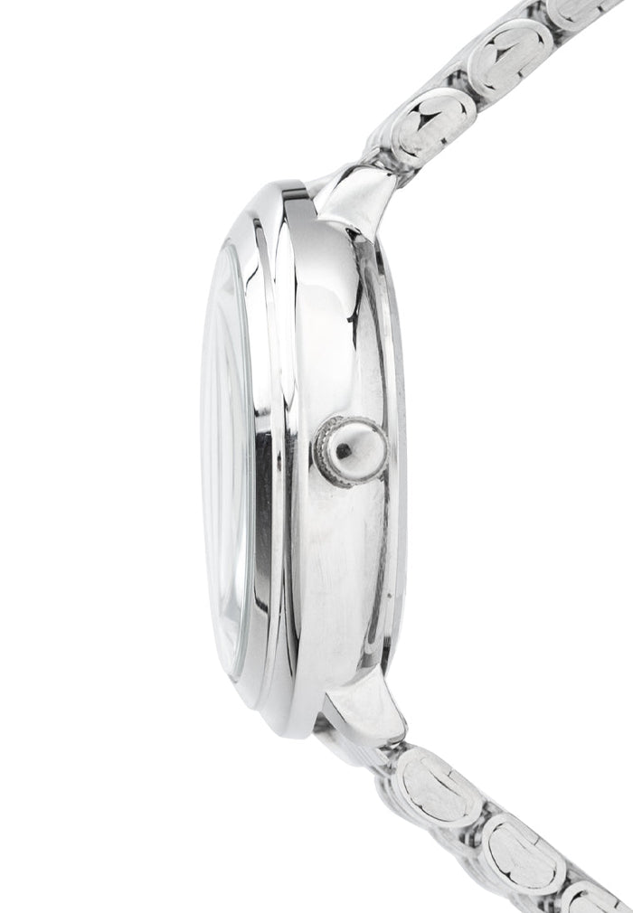 Valentino 20122429-WHITE DIAL Stainless Steel Strap Analog Watch for Women-Watch Portal Philippines