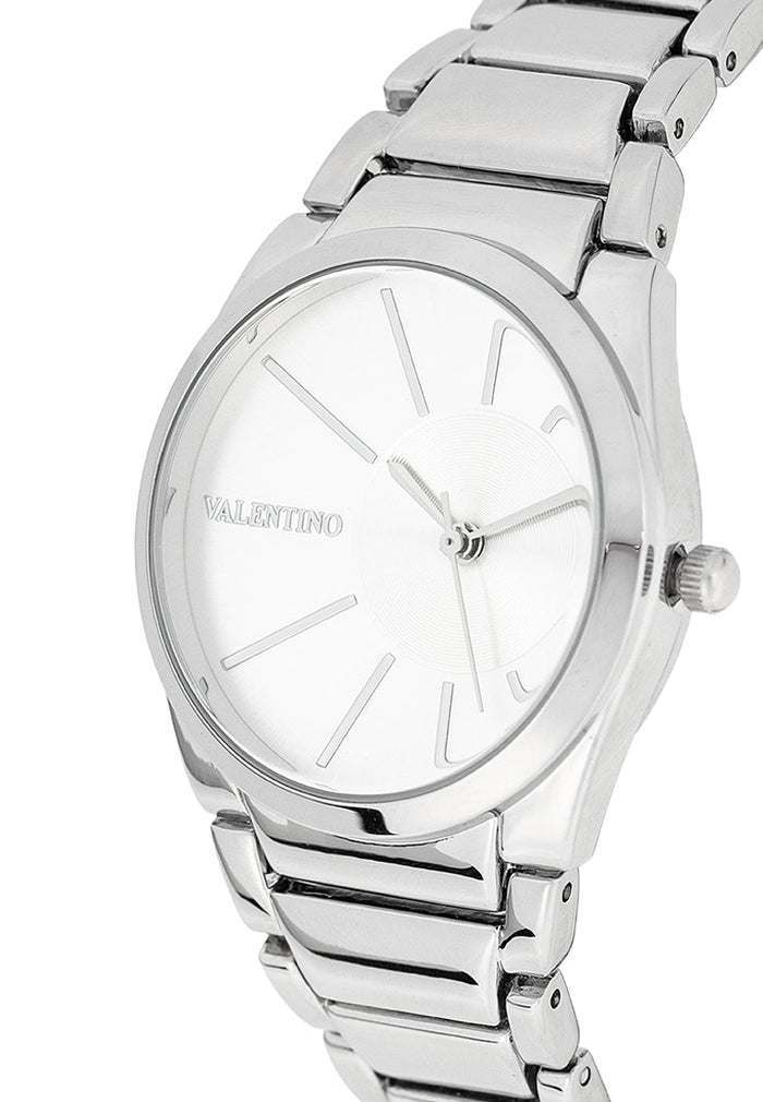 Valentino 20122462-SILVER DIAL Alloy Strap Analog Watch for Women-Watch Portal Philippines