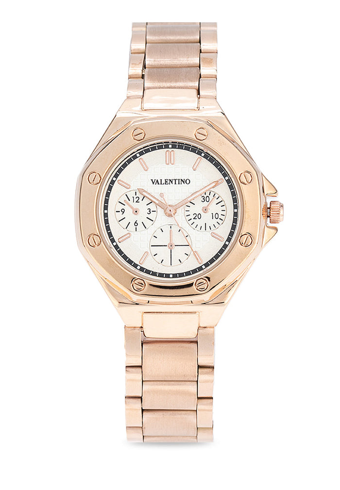 Valentino 20122471-SILVER DIAL Stainless Steel Strap Analog Watch for Women-Watch Portal Philippines
