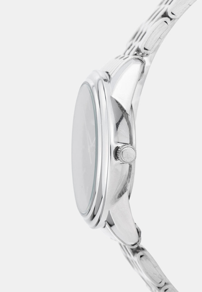 Valentino 20122578-BLACK DIAL Analog Stainless Band Watch for Women-Watch Portal Philippines