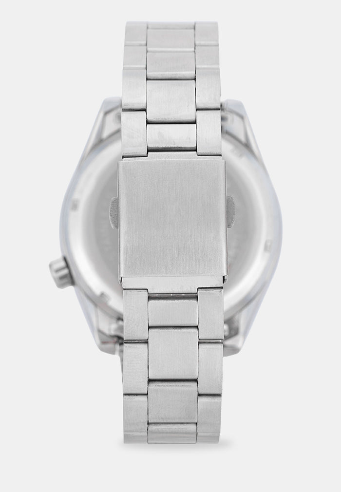 Valentino 20122581-RED DIAL Analog Stainless Band Watch for Men-Watch Portal Philippines