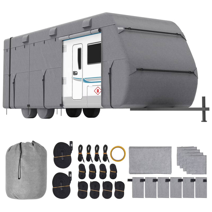 30 To 33 Ft Travel Trailer Cover Waterproof Windproof