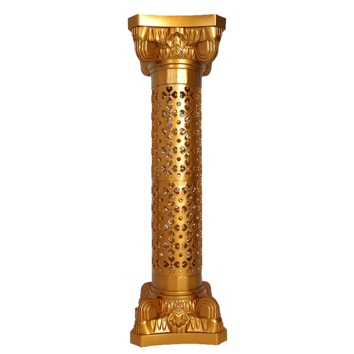 41" Tall Gold Venetian Artistic Roman Wedding Decorative Columns - 4PCS/Set