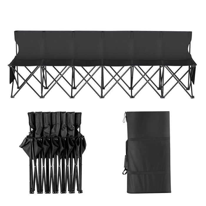 6 Person Folding Team Bench