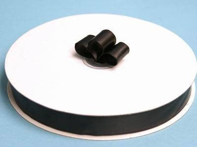 7/8" Satin Ribbon-Black