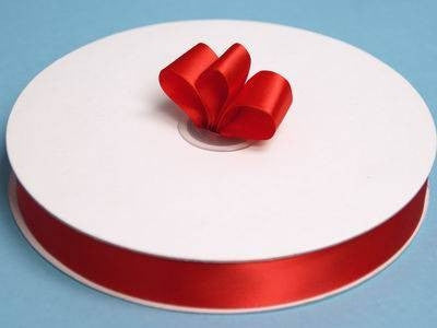 7/8" Satin Ribbon-Red