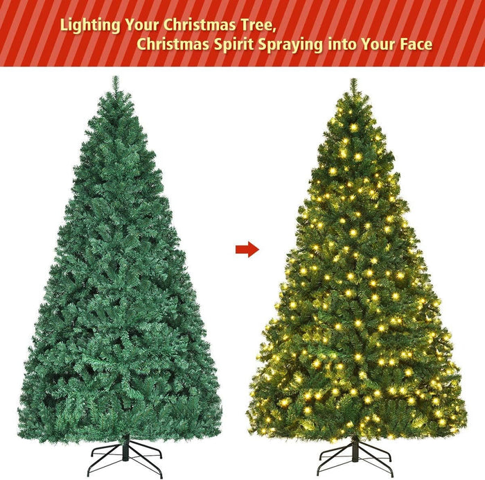 7ft Christmas Tree With Led Lights