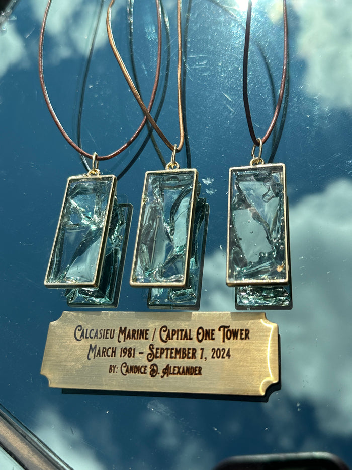Tower Glass Pendants & Necklaces