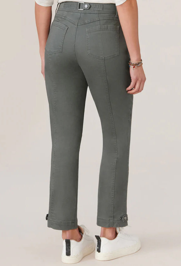 "Ab"solution High Rise Tapered Utility Trouser