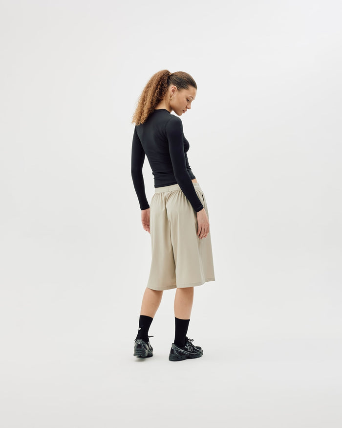 Active Long Shorts, Women - Clay