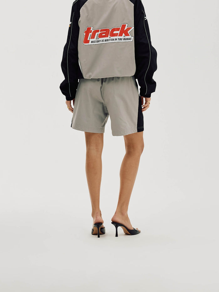Active Shorts, Women - Ghost Grey / Black / White