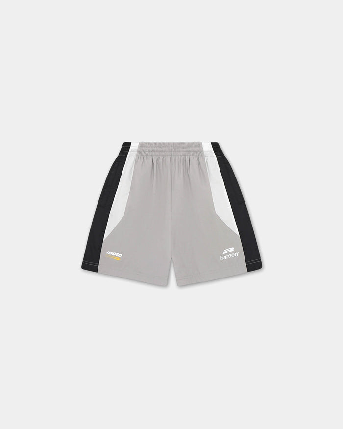 Active Shorts, Women - Ghost Grey / Black / White