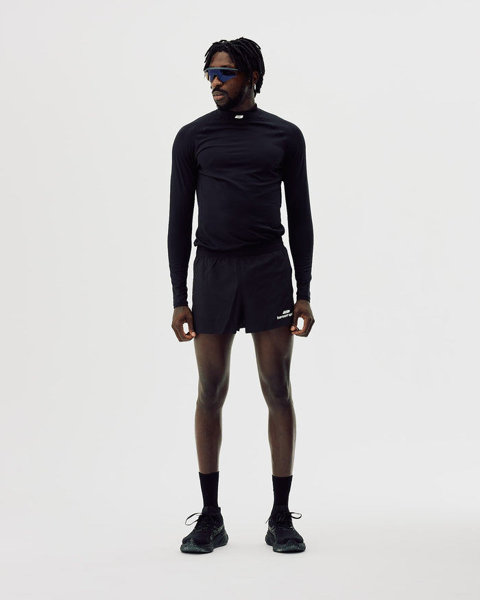 Active Split Shorts, Men - Black Onyx