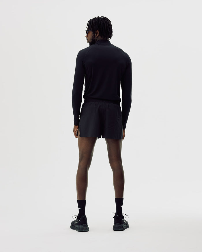 Active Split Shorts, Men - Black Onyx