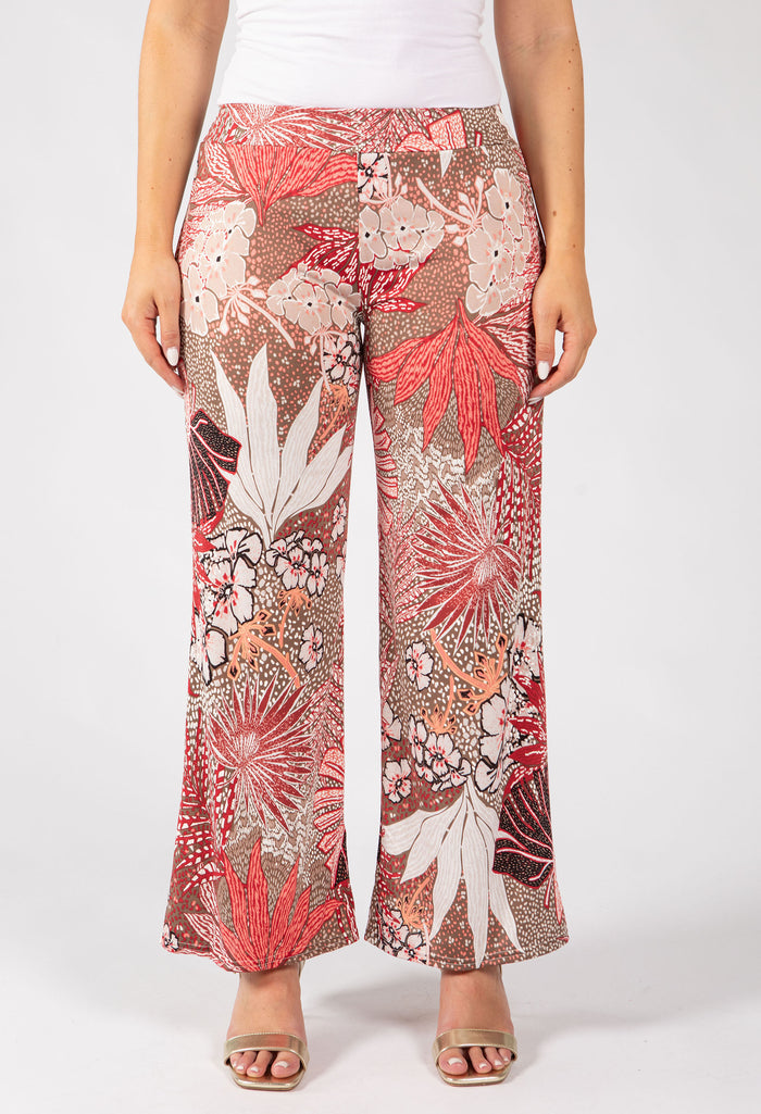 Adele Abstract Print Trousers