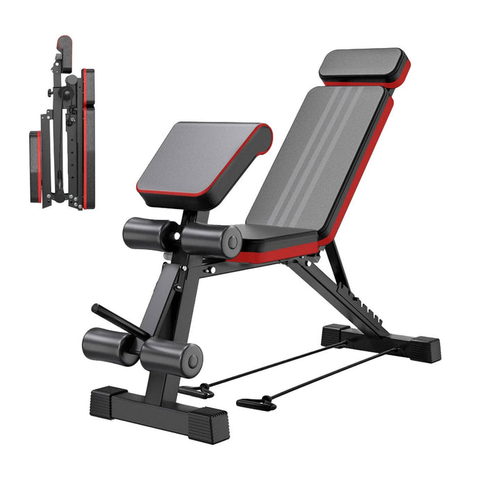 Adjustable Foldable Dumbbell Bench Incline Decline