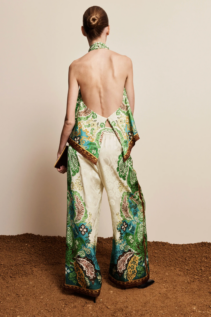 Alemais Florence Scarf Top