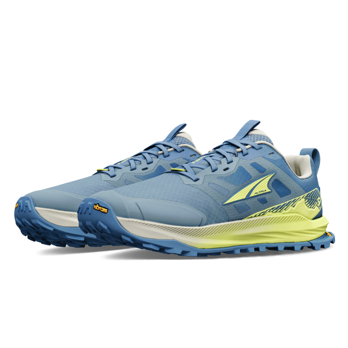 Altra Women's Lone Peak 9+ Trail Running Shoes in Blue/Lime SS26