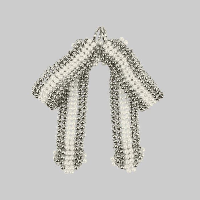 handcrafted beaded modular amaya bow pearl by object and dawn