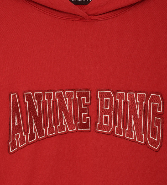 Anine Bing Harvey Sweatshirt - Tango Red