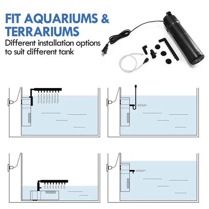 Aquarium Fish Tank Submersible Water Pump