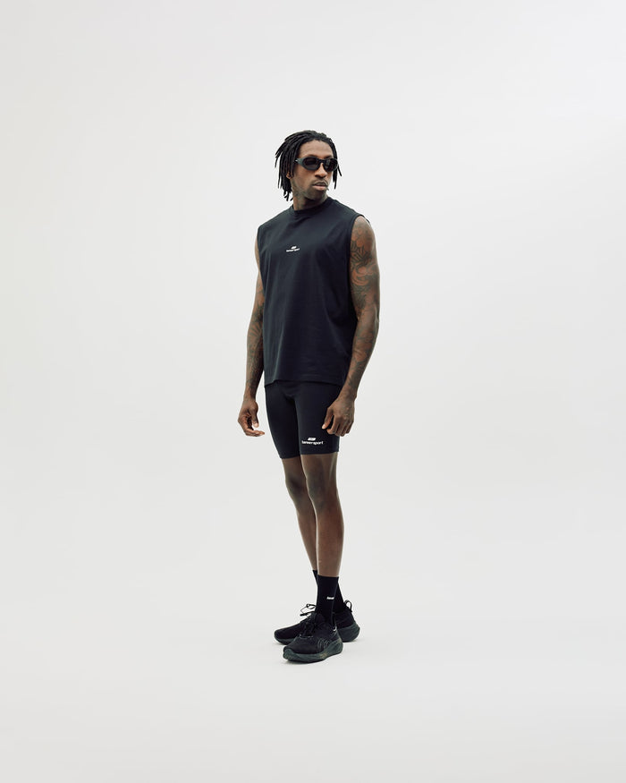 Athletic Muscle Tank, Men - Black