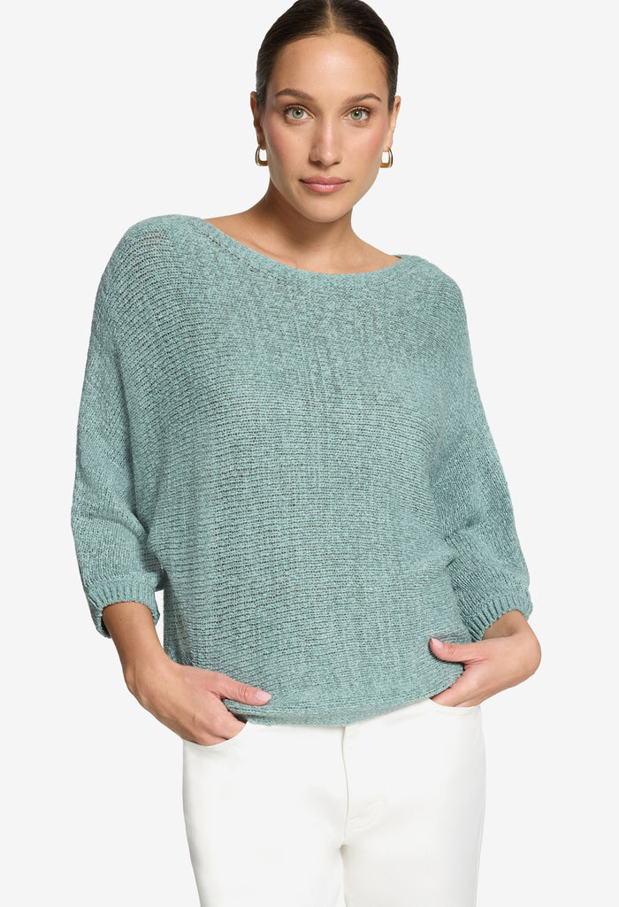Batwing Sleeve Knit Jumper