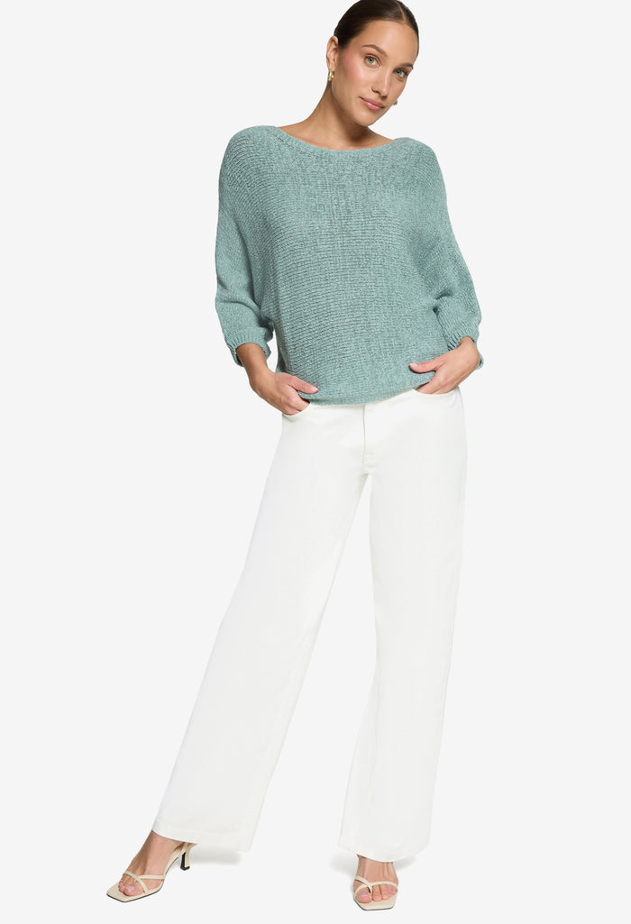 Batwing Sleeve Knit Jumper