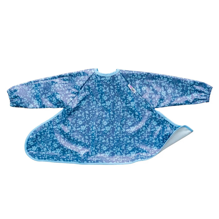 Bavoir supplémentaire pour Kit Tidy Tot - Fleur de jardin bleu
