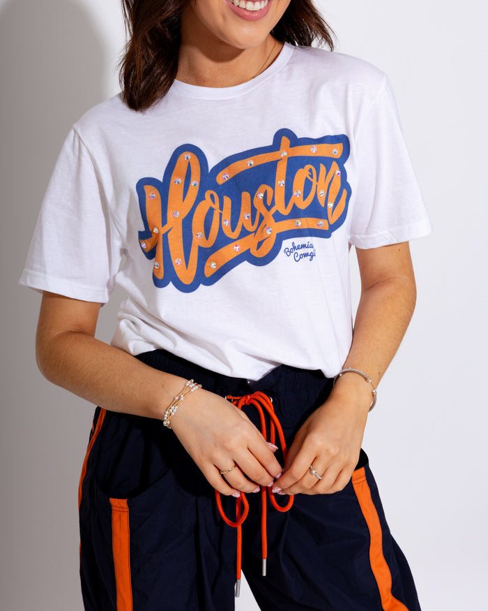 Bedazzled Houston Tee