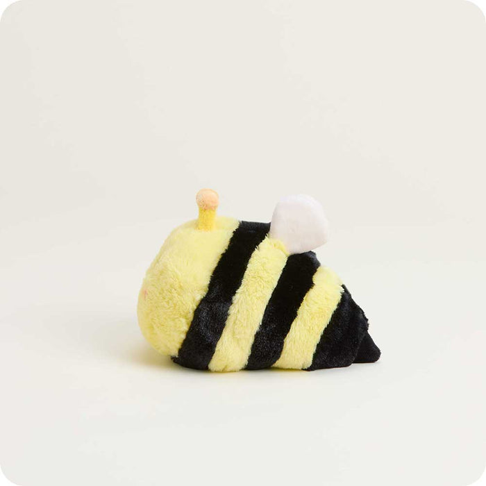 Heatable bee stuffed animal warmies junior side detail