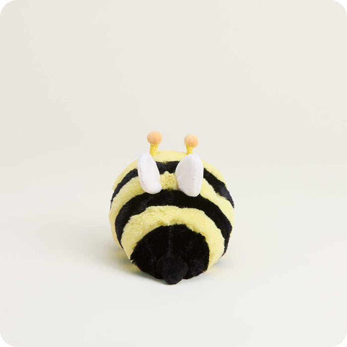 Microwavable and lavender scented bee stuffed animal warmies junior back detail