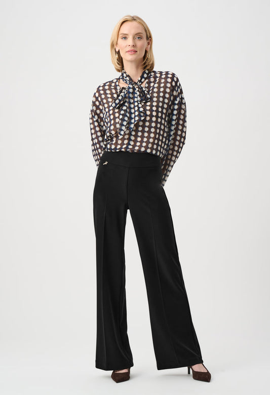Belted Mid-rise Trousers