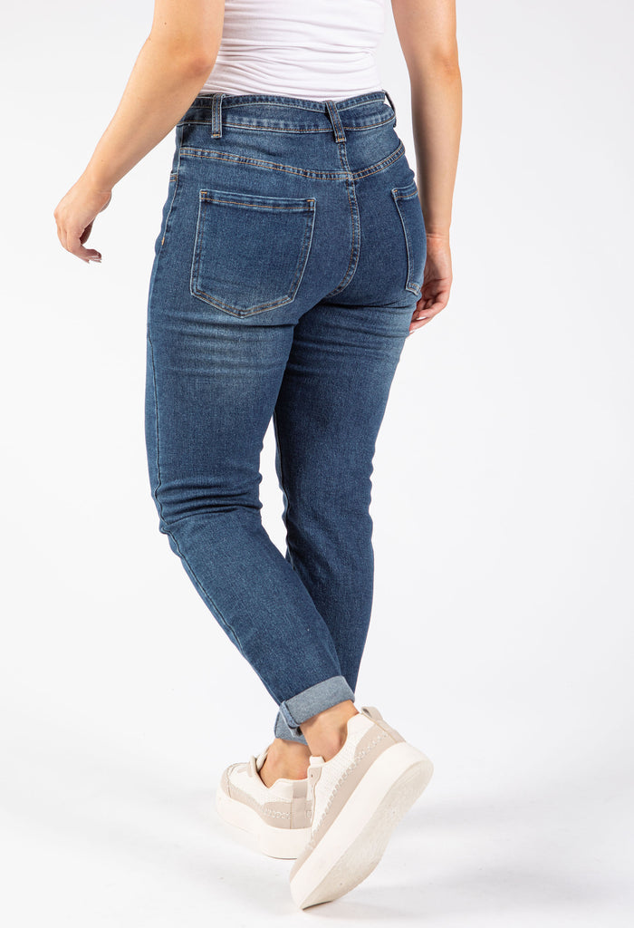 Belted Mom Jeans