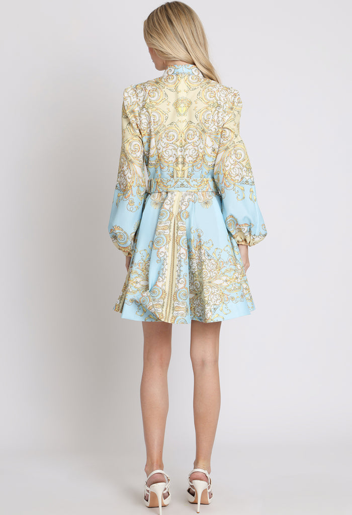 Belted Short Dress