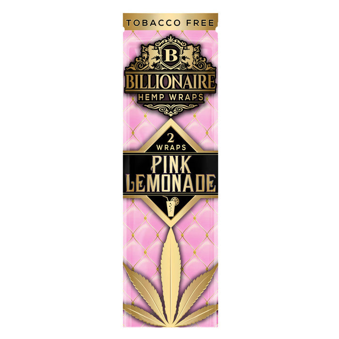 billionaire hemp wraps pink lemonade