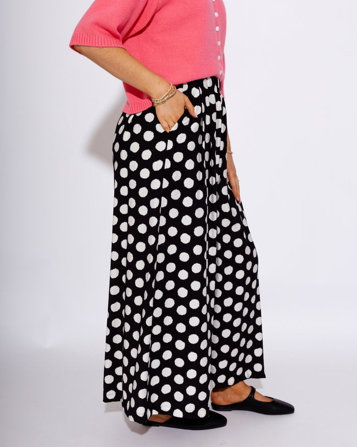 Black Polka Dot Playtime Pants