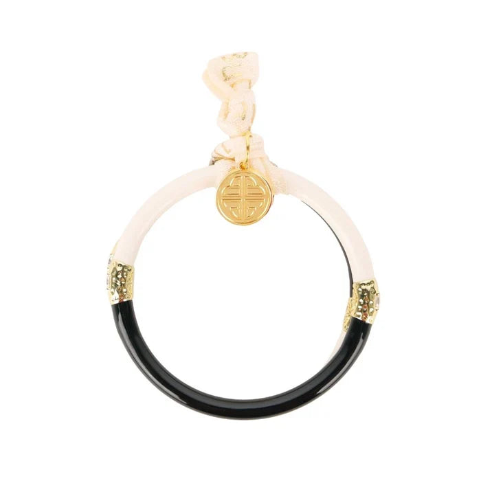 Black/Ivory Yin & Yang All Weather Bangles® (AWB®)
