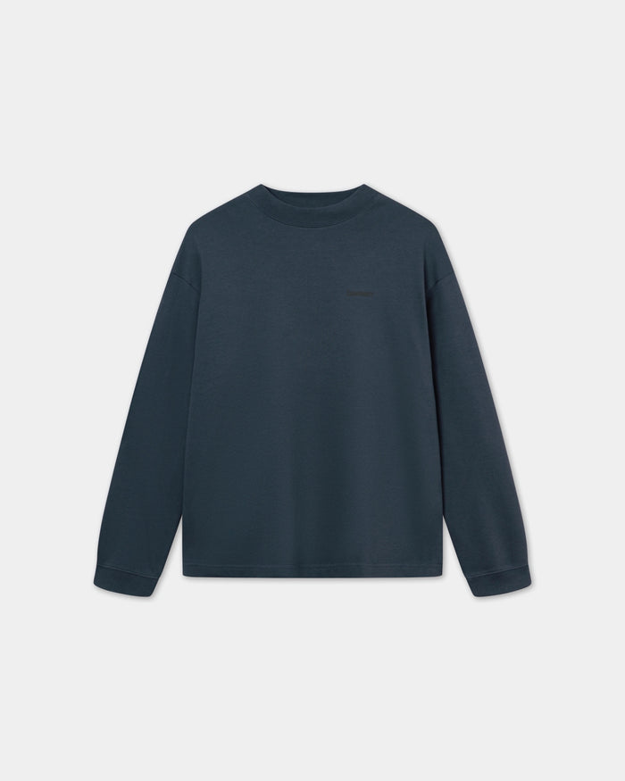 Bliss Mock Neck, Men - Sea Storm