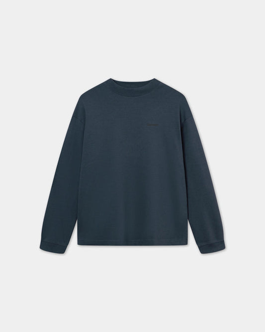 Bliss Mock Neck, Men - Sea Storm
