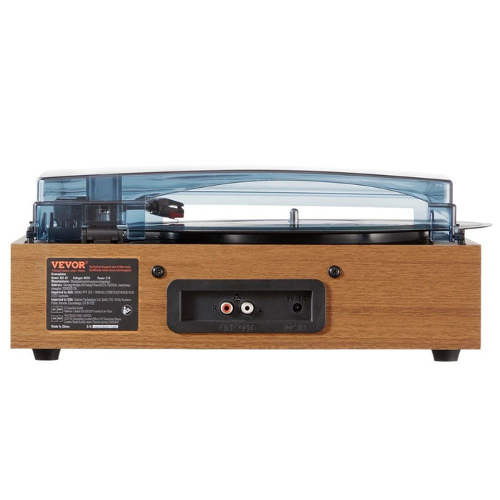 Bluetooth Vinyl Turntable Record Player with Speakers
