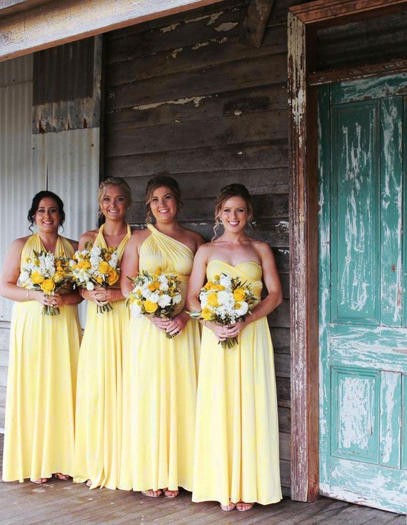 Blush Convertible Bridesmaid Dress 2021 Jersey Infinity Wrap Maxi Dress