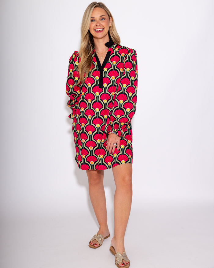 Bold Bloom Mini Dress