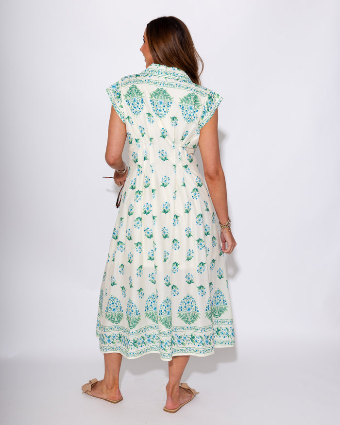 Breezy Botanical Maxi Dress