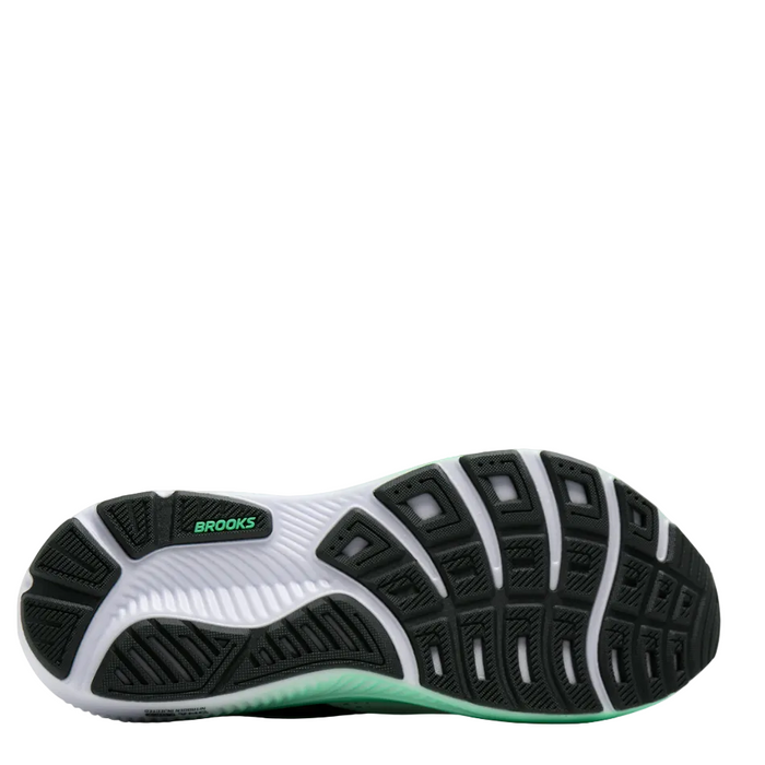 Brooks Men's Ghost 18 Running Shoes in White/Spring Bud/Spruce AW26