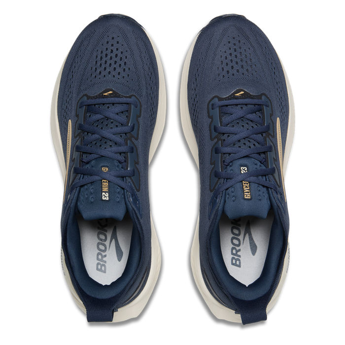 Brooks Men's Glycerin 23 Running Shoes in  Blue/Spellbound/Starfish SS26