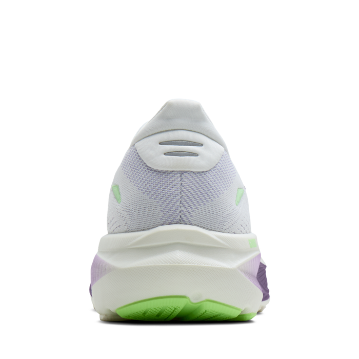 Brooks Women's Ghost 18 Running Shoes in White/Purple Hebe/Green AW26