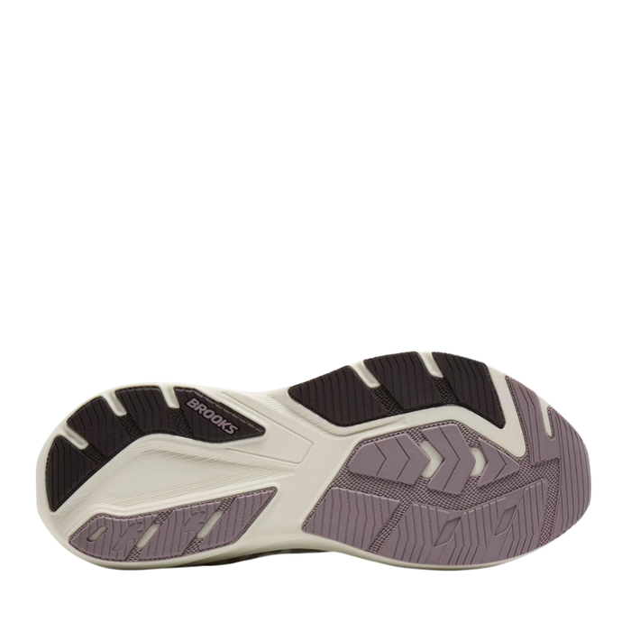 Brooks Women's Ghost Amp Running Shoes in Arctic Wolf/Dove/Pink AW26