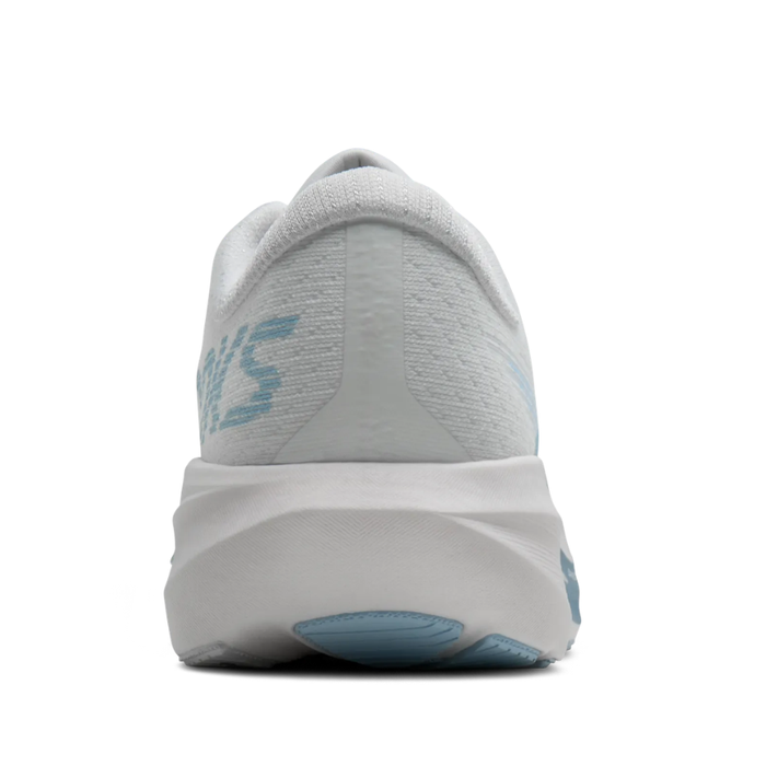 Brooks Women's Ghost Amp Running Shoes in White/Blue/Metallic AW26
